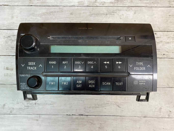 10 13 TOYOTA TUNDRA PANTALLA Y RECEPTOR DE RADIO OEM 861200C270 ID AD1812