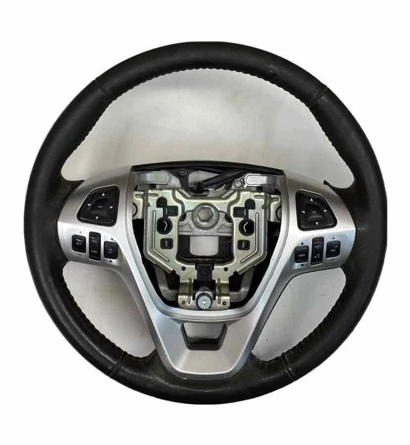 2011 TO 2015 FORD EXPLORER STEERING WHEEL WITH LEATHER ASSEMBLY OEM DB533F563BC