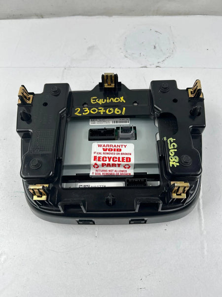 2019 CHEVROLET EQUINOX RADIO DISPLAY SCREEN ASSY OEM 84507918