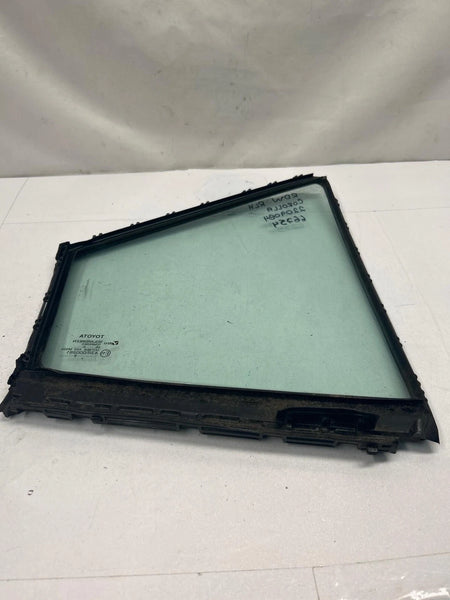 2020 2021 2022 2023 2024 2025 TOYOTA COROLLA REAR DOOR WINDOW LEFT SIDE SEDAN