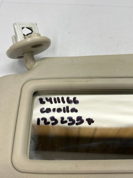 2021 TO 2025 TOYOTA COROLLA SUN VISOR LEFT SIDE ASSY OEM 7432002K80A0