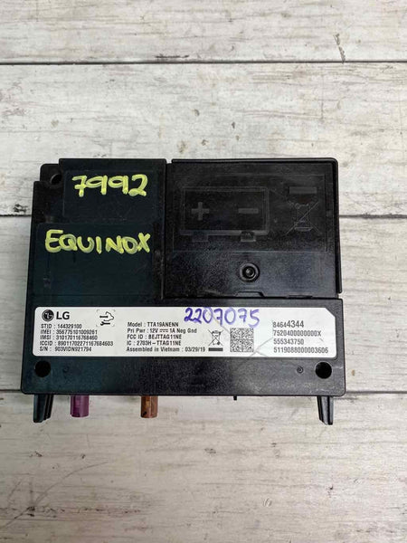 19 20 CHEVY EQUINOX COMMUNICATION CONTROL MODULE OEM 84644344