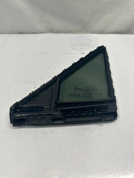 2022 2023 2024 2025 TOYOTA COROLLA CROSS VENT GLASS WINDOW REAR RIGHT SIDE ASSY