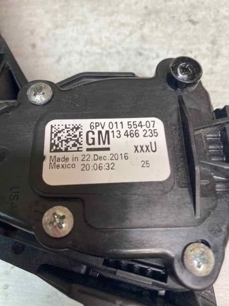 2017 CHEVROLET CRUZE 1.4L PEDAL ACCELERATOR ASSY OEM 13466235