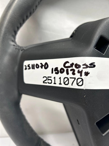 2022 TO 2024 TOYOTA COROLLA CROSS STEERING WHEEL BLACK LEATHER ASSY OEM 451000Z120C0