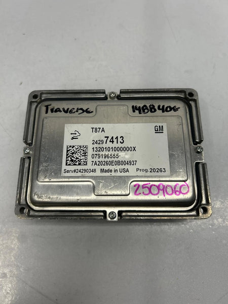 2019 TO 2024 CHEVROLET TRAVERSE TRANSMISSION CONTROL MODULE UNIT ASSY OEM 24290348