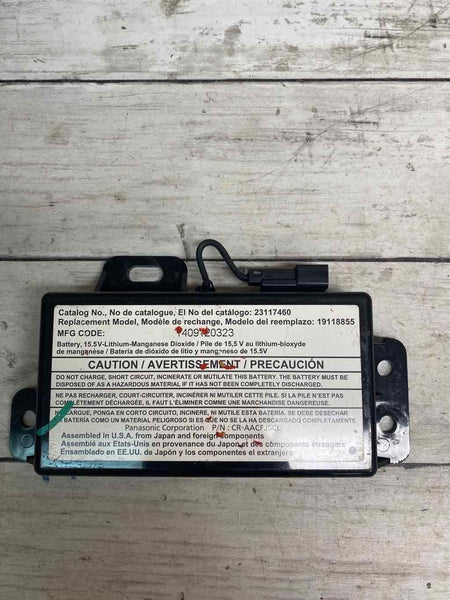 2015 CADILLAC ATS BACKUP BATTERY CONTROL MODULE UNIT OEM 23117460