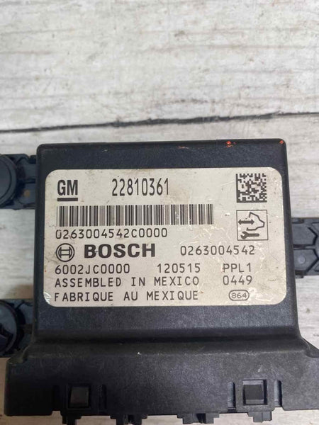 2013 CADILLAC XTS PARK ASSIST CONTROL MODULE UNIT OEM 22810361