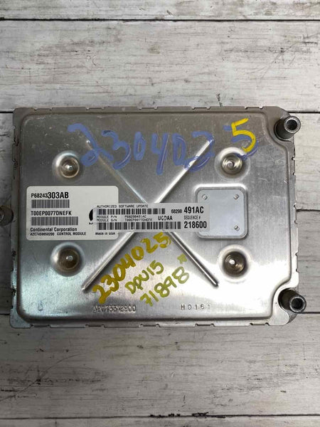 16 20 DODGE RAM 1500 PICKUP ENGINE COMPUTER MODULE ECU ECM OEM 68243303AB