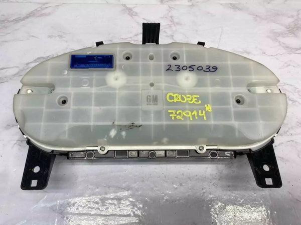 CHEVROLET CRUZE 17 18 PANEL DE INSTRUMENTOS VELOCÍMETRO MERCADO ESTADOUNIDENSE CONJUNTO OEM 39084636