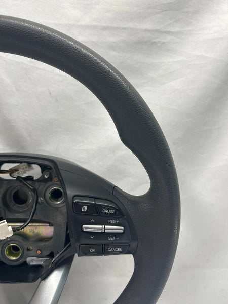 2020 HYUNDAI ELANTRA STEERING WHEEL US BUILT NO LEATHER ASSY OEM 56110F3260SSH