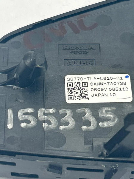 2019 HONDA CIVIC STEERING WHEEL CONTROL CRUISE CONTROL SWITCH OEM 36770TLAL61