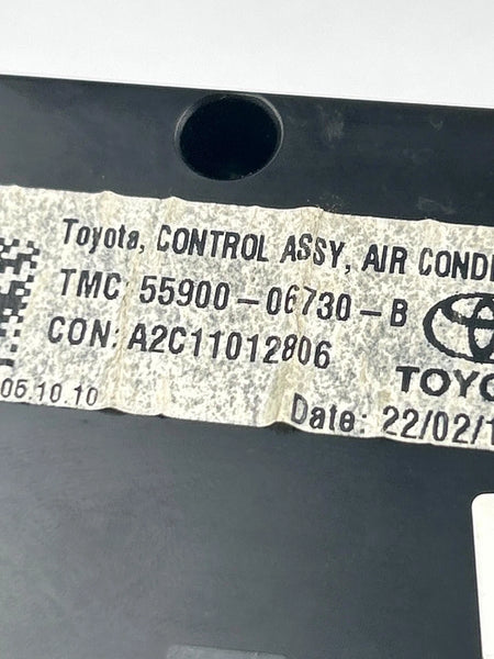 2020 2021 2022 TOYOTA COROLLA SEDAN CLIMATE CONTROL MANUAL ASSY OEM 5590006730