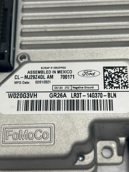 2021 FORD MUSTANG COMMUNICATION CONTROL MODULE ASSY OEM LR3T-14G370-BLN