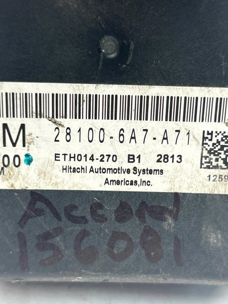 2022 HONDA ACCORD TRANSMISSION CONTROL TCM MODULE UNIT OEM 281006A7A71