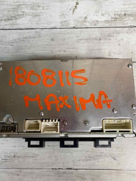 12 14 NISSAN MAXIMA S RADIO RECEIVER DARK WOOD TRIM OEM 281859DA0A
