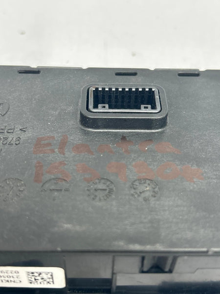 2021 TO 2023 HYUNDAI ELANTRA CLIMATE COTROL HVAC AUTO PANEL KOREA OEM 97250AA400LS5