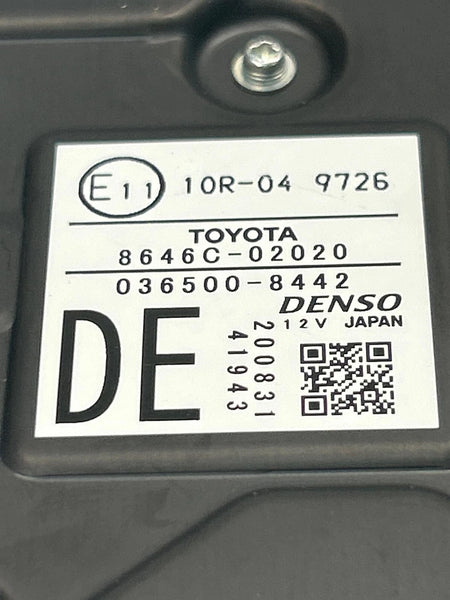 2020 TO 2025 TOYOTA COROLLA FRONT CAMERA LANE DEPARTURE SEDAN ASSY