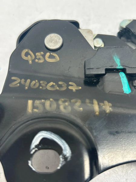 2020 INFINITI Q50 LATCH SEAT LATCH SEAT ASSY OEM