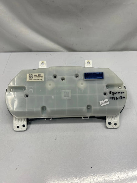 2019 CHEVY EQUINOX INSTRUMENT CLUSTER SPEEDOMETER OEM 1.5L 84528861 80K MILES