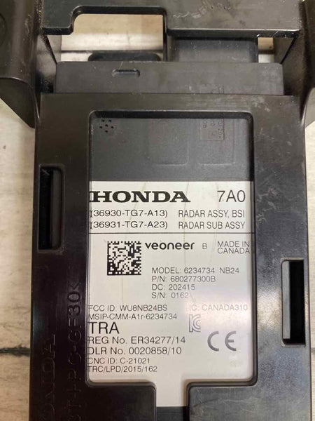 Sensor de punto ciego para Honda Pilot (2020-2022), conjunto trasero derecho OEM 36931TG7A23
