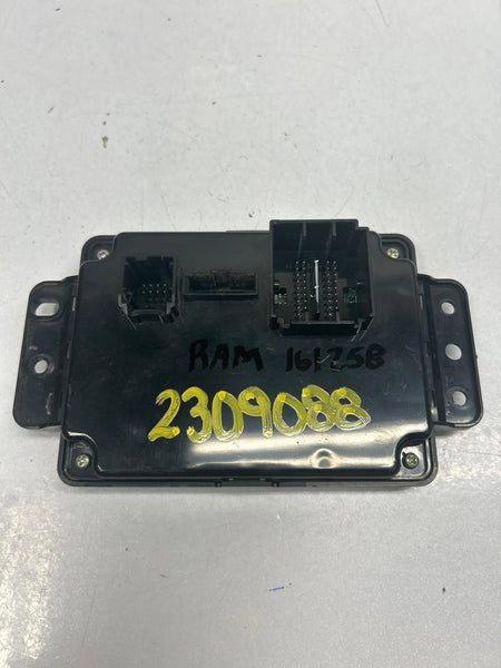 2019 DODGE RAM 1500 PICKUP CLIMATE CONTROL MODULE NEW STYLE ASSY