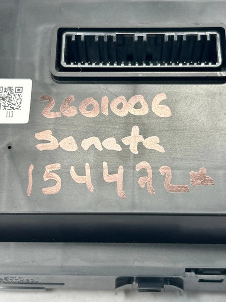 2018 2019 HYUNDAI SONATA CLIMATE CONTROL HVAC MANUAL PANEL US OEM 97250C2AA0ZL5