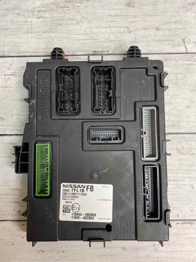 2019 2021 NISSAN ROGUE SPORT BCM BODY CONTROL MODULE ASSY OEM 284B17FL ...