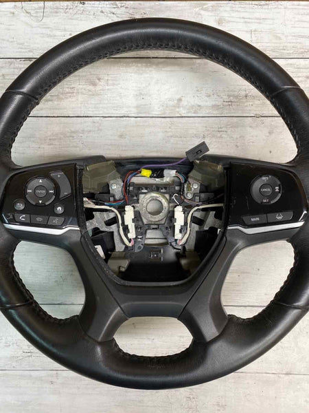 Honda Pilot steering wheel 19 21 elite leather black assy OEM 78501THRC00ZA