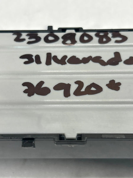 2019 TO 2024 CHEVY SILVERADO CLIMATE CONTROL MANUAL HVAC PANEL ASSY OEM 23486621