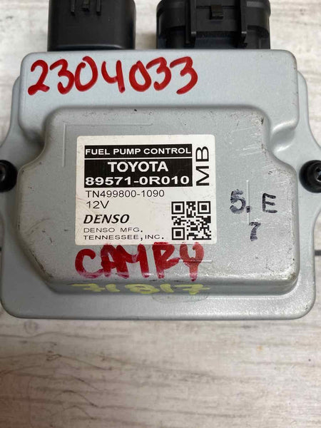 21 22 TOYOTA CAMRY 2.5L FUEL PUMP CONTROL MODULE UNIT ASSY OEM 895710R010