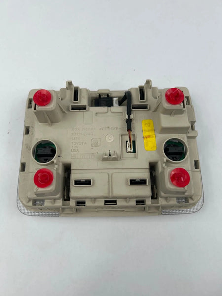 2020 21 2022 TOYOTA COROLLA SEDAN OVERHEAD CONSOLE DOOM LIGHT ASSY OEM 1D111274G
