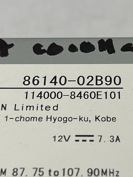 2023 2024 2025 TOYOTA COROLLA RADIO AM FM DISPLAY RECEIVER SEDAN ASSEMBLY