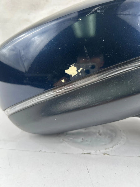 17 21 MAZDA CX5 DOOR MIRROR RIGHT SIDE ASSY OEM KD2W69121A 42M DEEP CRYSTAL BLUE