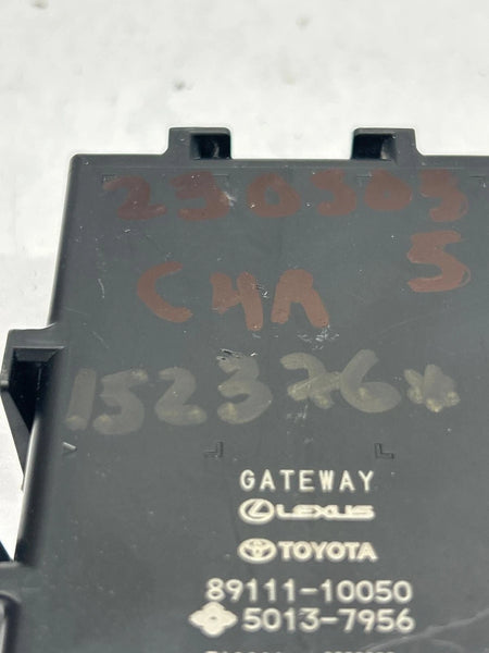 2018 2019 TOYOTA CHR NETWORK GATEWAY CONTROL MODULE UNIT ASSY OEM 8911110050