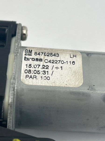 2019 2025 CHEVROLET BLAZER WINDOW MOTOR FRONT LEFT SIDE ASSY OEM 84782543