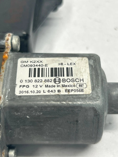 2014 2015 2016 2017 2018 2019 CHEVY SILVERADO WINDOW MOTOR FRONT LEFT SIDE ASSY