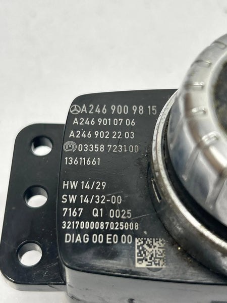 2014 MERCEDES CLA C250 CONSOLE AUDIO MEDIA RADIO CONTROLLER SWITCH ASSY