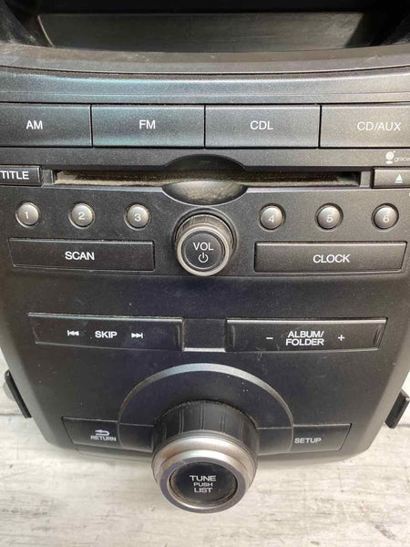 11 12 HONDA ODYSSEY LX VIN 2 RADIO INSTRUMENT PANEL & RECEIVER OEM 39100TK8A12