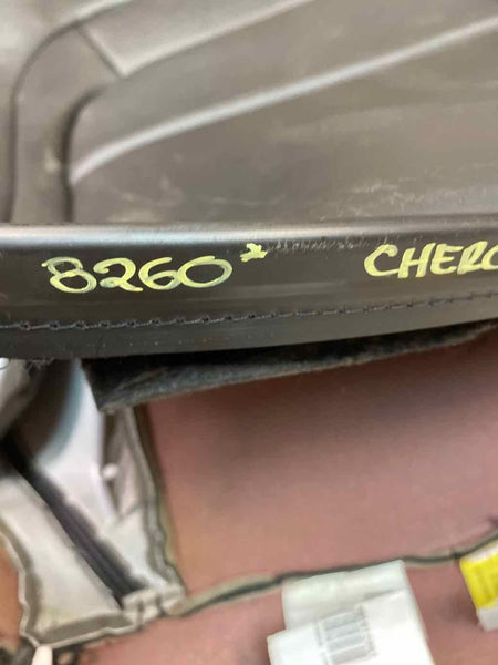 15 22 JEEP CHEROKEE FRONT PASSENGER SIDE SEAT UPPER BLACK LEATHER ONLY41545544X9