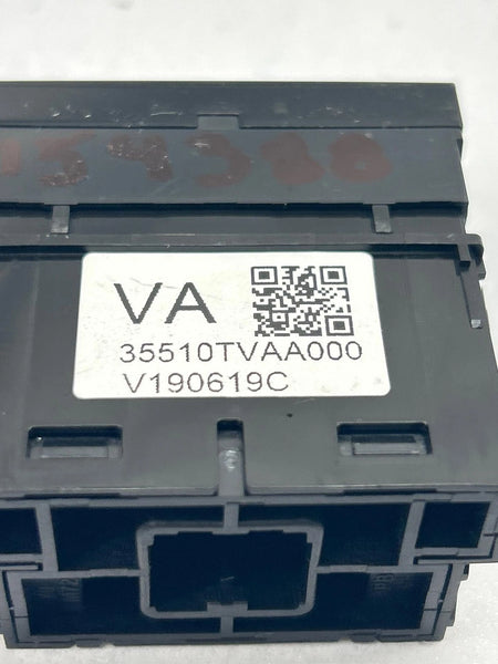 2019 HONDA ACCORD HAZARD SWITCH EMERGENCY PARKING LIGHT CONTROL OEM 35510TVAA000