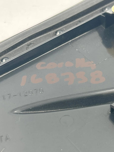2019 2025 TOYOTA COROLLA HATCHBACK FRONT RIGHT FENDER MOULDING OEM 6011712070