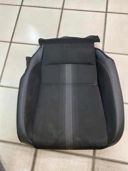 22 HONDA CIVIC LH FRENTE ESQUERDA ASSENTO INFERIOR ALMOFADA PRETA TECIDO OEM