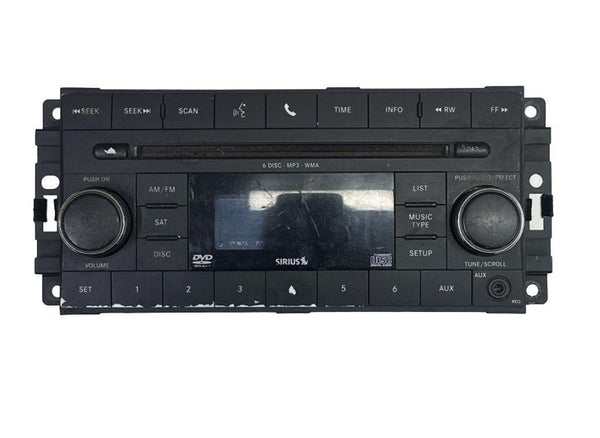 Dodge Journey rádio am fm 2008 2010 receptor de rádio satélite assy OEM 05064948AC