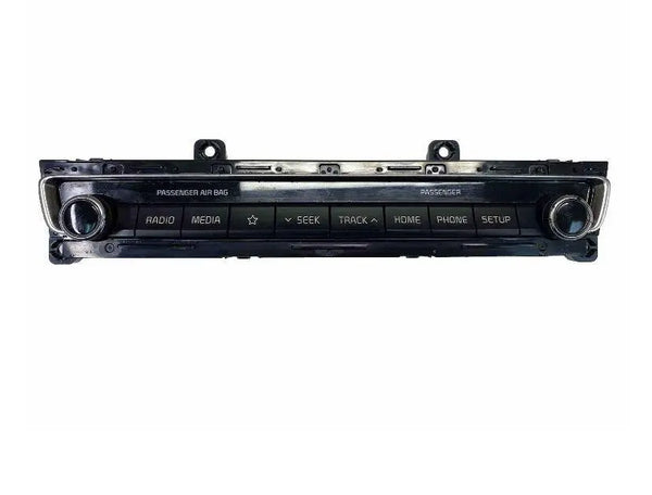 Painel de controle de instrumentos de rádio AM FM Kia Optima 19 a 20 OEM assy 96540D5GA0WK