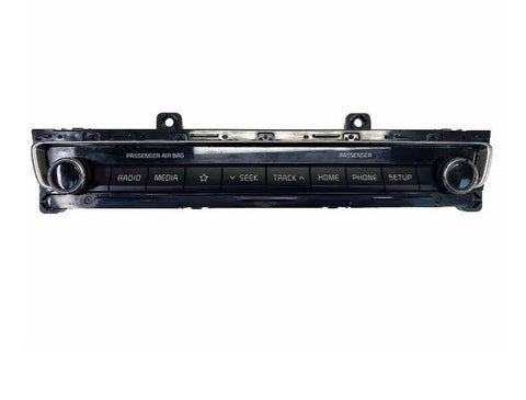 Painel de controle de instrumentos de rádio AM FM Kia Optima 19 a 20 OEM assy 96540D5GA0WK