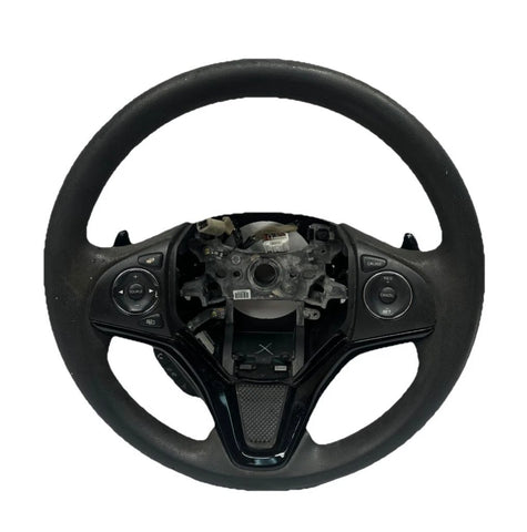 2016 TO 2022 HONDA HRV STEERING WHEEL NO LEATHER BLACK ASSY OEM 78501T5AN10ZA