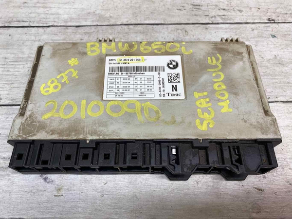 2012 2019 BMW 650I SEAT MEMORY FRONT SEAT CONTROL MODULE UNIT OEM 61359291508