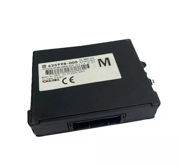16 TO 23 TOYOTA TACOMA IMMOBILIZER CONTROL MODULE UNIT OEM 8978004030 BROKEN TAB