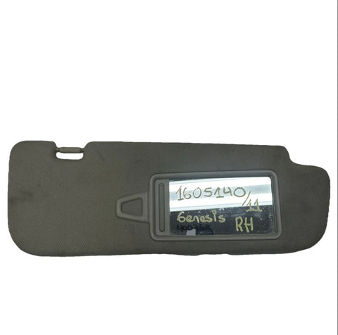 2009 TO 2016 HYUNDAI GENESIS SUN VISOR RIGHT SIDE ASSY OEM COUPE 852022M040X6